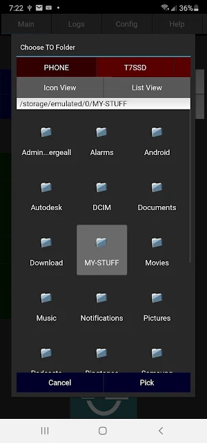 PC-Phone USB Sync: Trial Screenshot 2