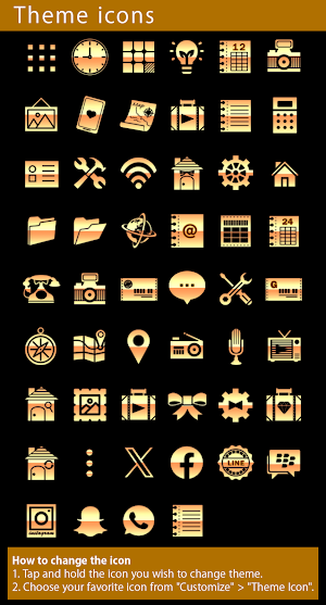 Golden Horseshoe Theme +HOME Screenshot 3