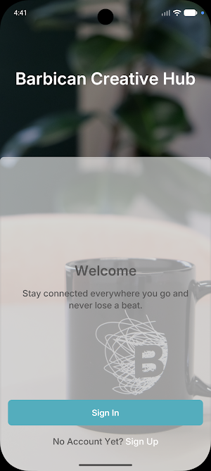Barbican Creative Hub Screenshot 0