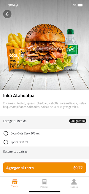 Inka Burger Ecuador Screenshot 2