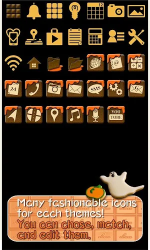 Halloween Chocolate Wallpaper Screenshot 3