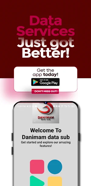 Danimam Data Sub Screenshot 1