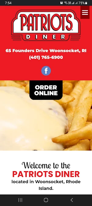 Patriots Diner Screenshot 1