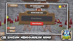 Cek Kartu Khodam 3D Indonesia Screenshot 0