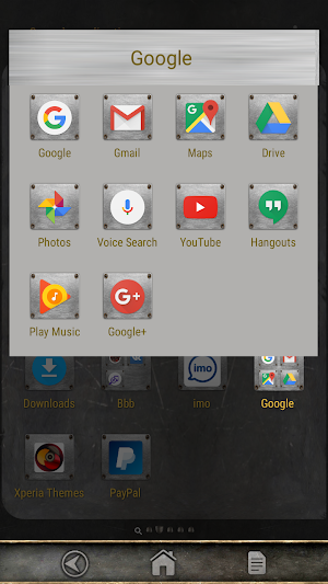metal | Xperia™ Theme Screenshot 3