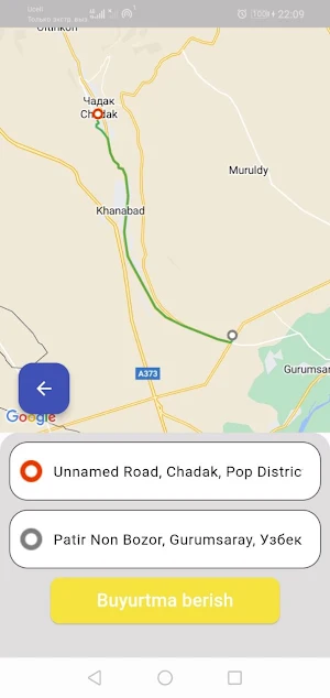 Arzon Taxi Screenshot 3