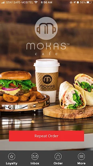 Mokas Cafe Mobile Ordering Screenshot 0