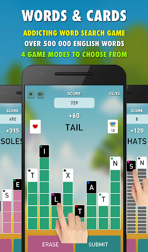 Words & Cards - Free Screenshot 0