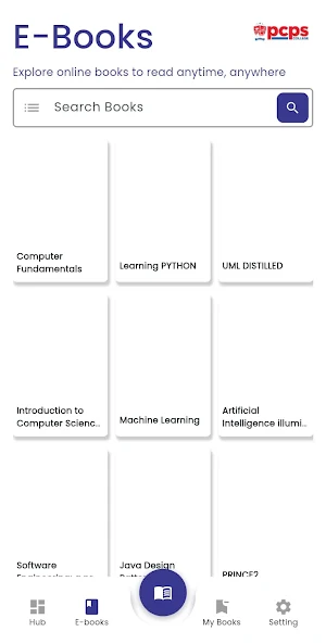 PCPS eLibrary Screenshot 3