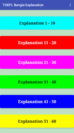 TOEFL Bangla by Ahmadullah Screenshot 1
