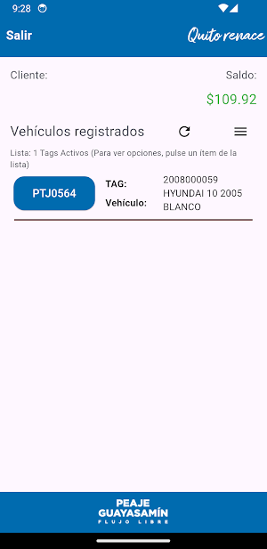 Peaje Guayasamín V2 Screenshot 2