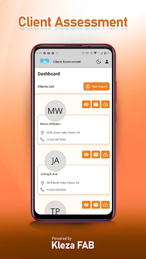 Client Assessment Screenshot 2
