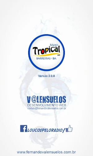 Rádio Tropical Web Screenshot 0