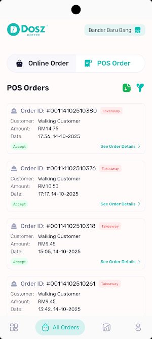 myDOSZ Merchant Screenshot 3