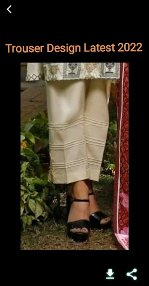 Trouser Design Latest 2022 Screenshot 1