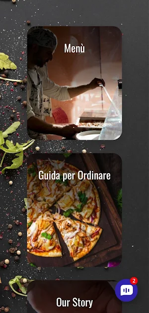 APP 50 Sfumature Pizza Screenshot 0