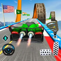 Car Games: Ramp Stunt Car GT