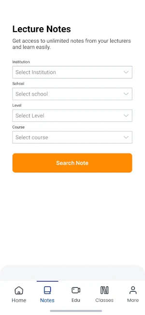 SBS Study App Screenshot 1