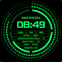 Futuristic Design Watch Face