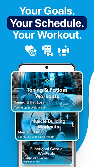 InterFit: Home Workout Planner Screenshot 1