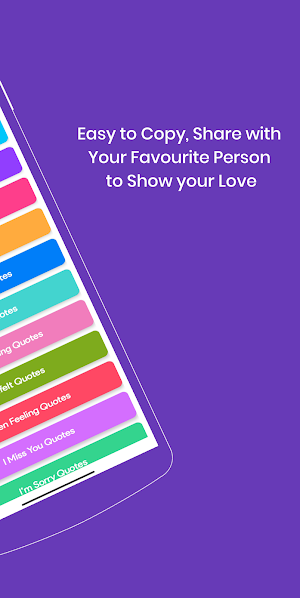 Love Messages - Romantic SMS Screenshot 1