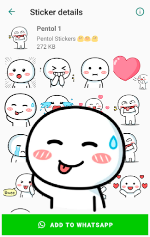 Pentol Stickers for WhatsApp Screenshot 0