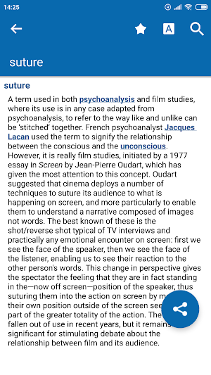 Oxford Dictionary of Critical Theory Screenshot 0