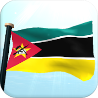 Mozambique Flag 3D Wallpaper