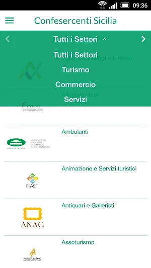Sicilia Confesercenti Screenshot 2