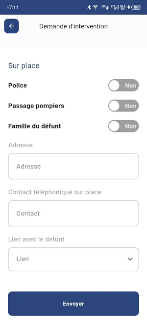 ALERTE DECES Screenshot 3