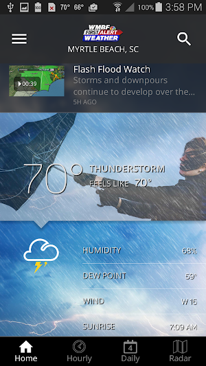 WMBF First Alert Weather Screenshot 0