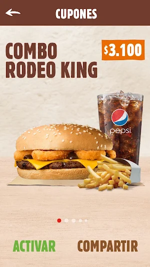 BurgerKing Chile Screenshot 2