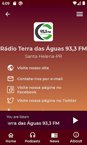 Terra das Águas 93.3 FM Screenshot 1