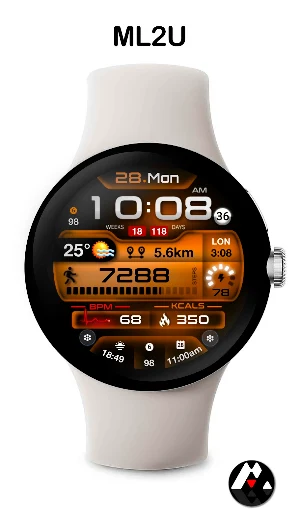 ML2U 247 Watch Face Screenshot 3