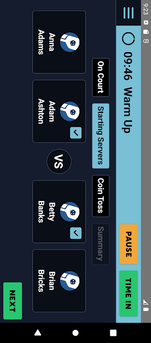Pickleball Referee App Screenshot 3