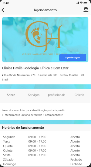 HAVILÁ PODOLOGIA E BEM ESTAR Screenshot 2