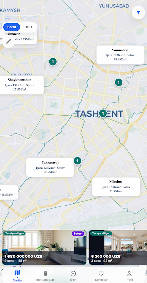 Reyeltor-uz: Tashkent Screenshot 0
