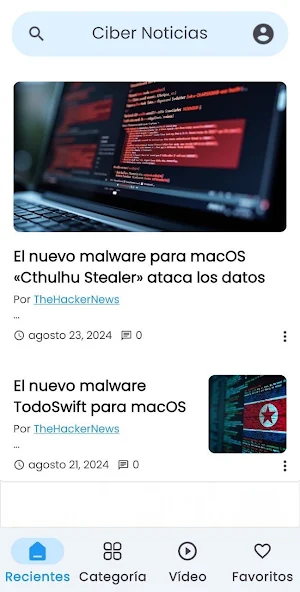 Ciber Noticias Screenshot 2