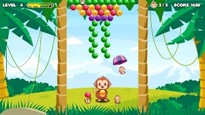 Bubble Shooter - Monkey Rescue Screenshot 1