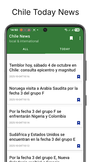 Noticias de Chile Screenshot 2