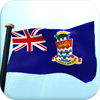 Cayman Islands Flag 3D