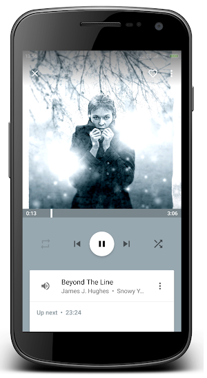 Blu Music Player Screenshot 1