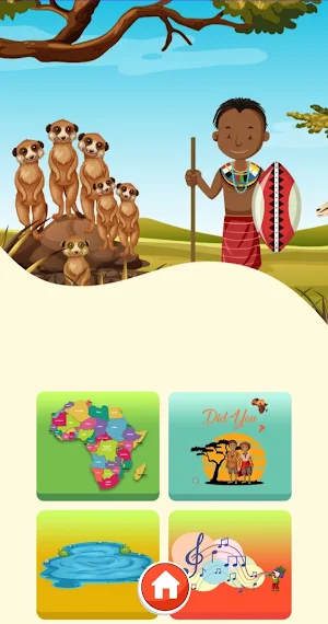 Punch Belly Africa for Kids Screenshot 2