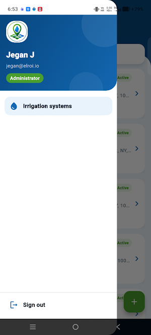 Irrigation Map Screenshot 0