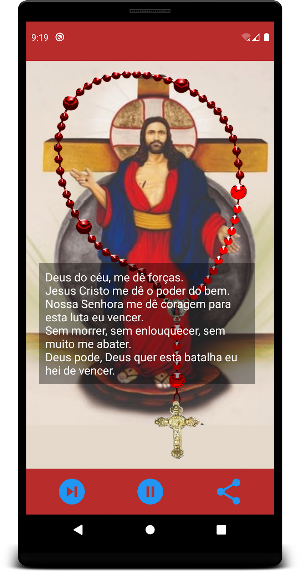 Terço Santas Chagas de Jesus Screenshot 3