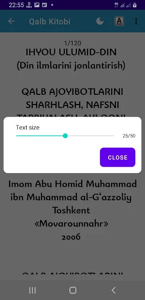 Qalb Kitobi Screenshot 2