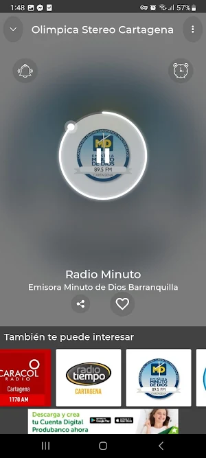Olimpica Stereo Cartagena App Screenshot 3