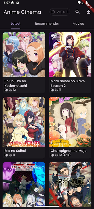 Anime Cinema Screenshot 0