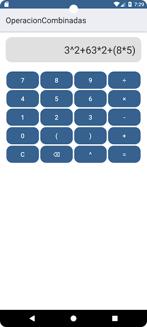 Operaciones Combinadas Screenshot 3