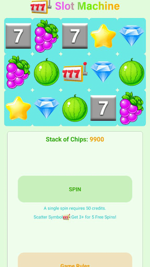 Slot Game Screenshot 1